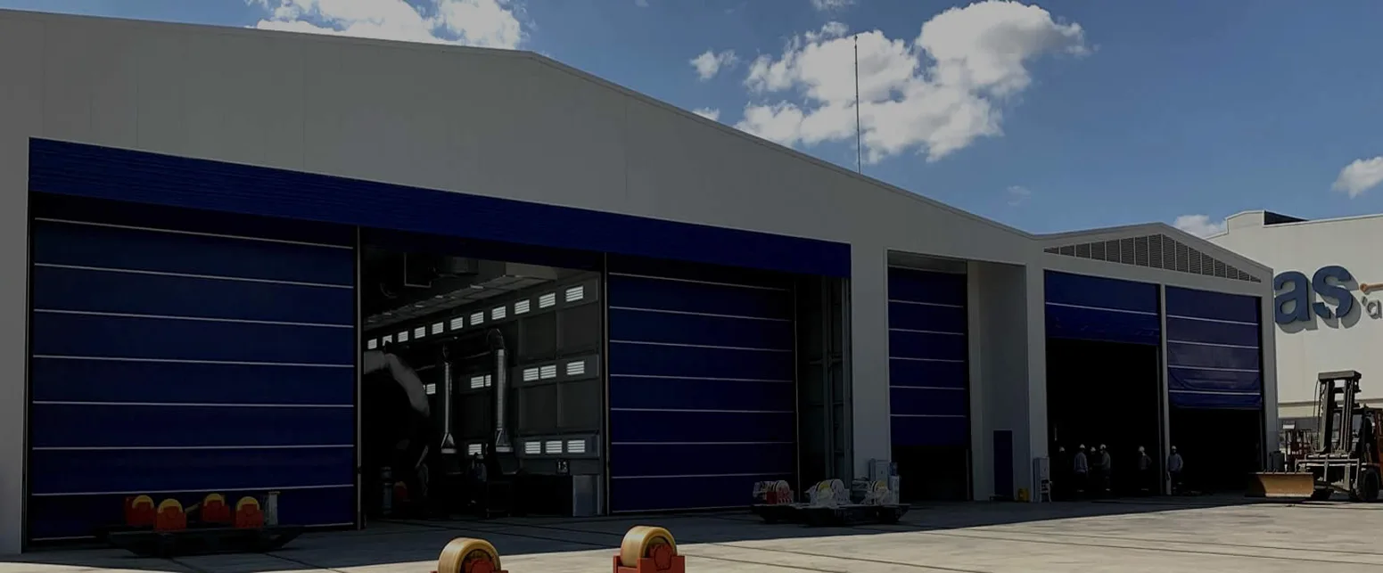aircraft hangar doors